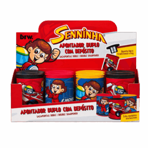 Apontador Lata c/ Depósito SENINHA - BRW - UND