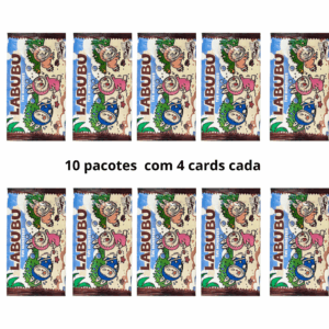 Card para Colorir Labubu - 10 PACOTES