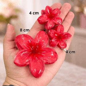 Kit Piranha Flor c/ 3 Und 8cm + 4cm + 4cm - IMPORTADO - UND