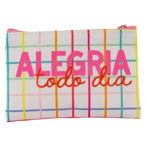 Porta Coisinhas e Moedas "ALEGRIA TODO DIA" 14x10x1cm - FLORIE - UND