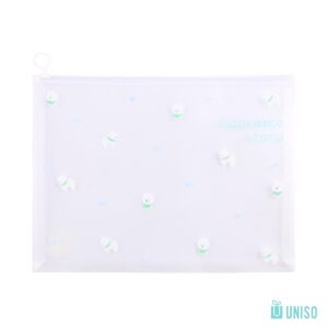 Estojo Pasta Zip Multiuso ADORABLE STORY 22x13cm - UNISO - UND