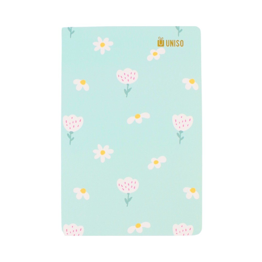 Caderno A5 Pautado Flor 13,5x20,5cm- UNISO - UND
