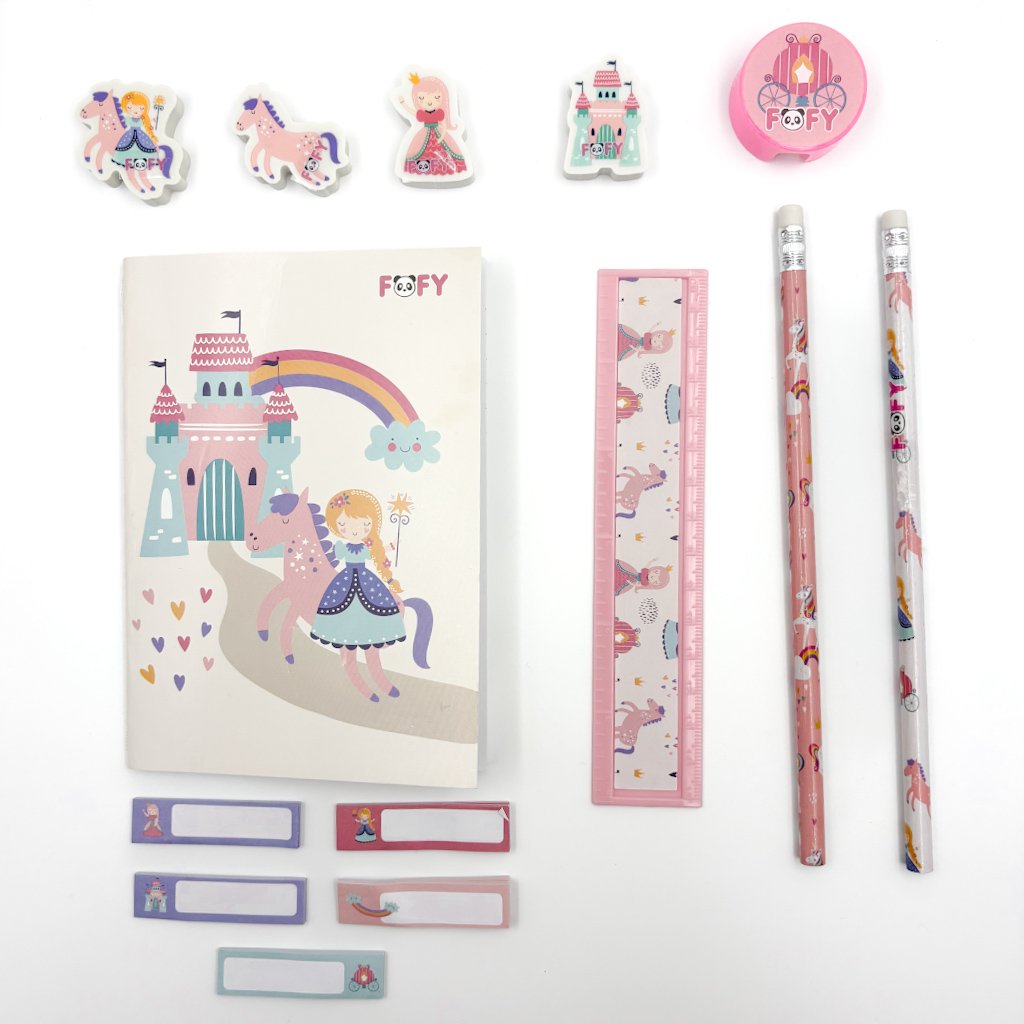 Kit Artístico Princesa 10 Peças - FOFY - UND