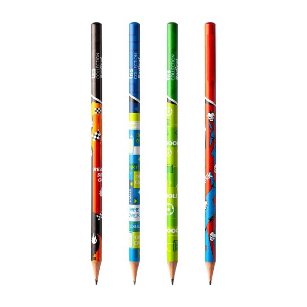 Lápis Hb Redondo Collection Radical TRIS - Kit 12 Und