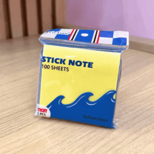 Bloco de Notas Adesivado Color 76x76mm - IMPORTADO - UND