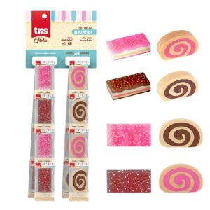 Borracha Holic Rolinho Strip TRIS - Bolsa 24 Und