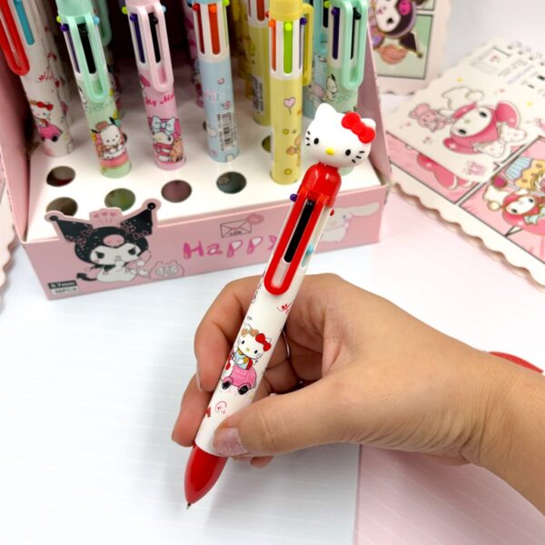 Caneta 6 Cores My Melody e Sua Turma