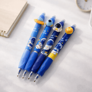Kit Caneta Premium Apagável Space 4 UND - IMPORTADO - BLISTER