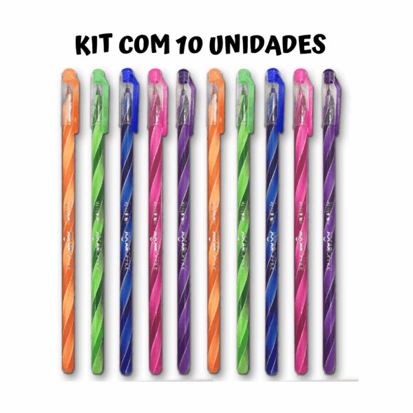 Caneta Esferográfica Perfumada Wow 0.7mm Jocar Office Leo e leo