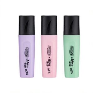 Marca Texto Pastel Ponta Chanfrada BRW