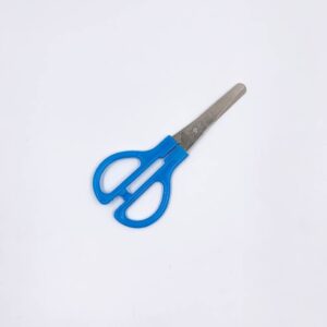 Tesoura Escolar Niquelada  13 cm KAZ - BLISTER c/ 12 UND