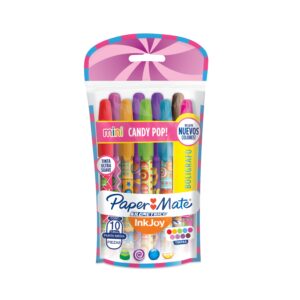 Caneta Papermate InkJoy Candy Pop Mini - Pack c/10 Sortidas