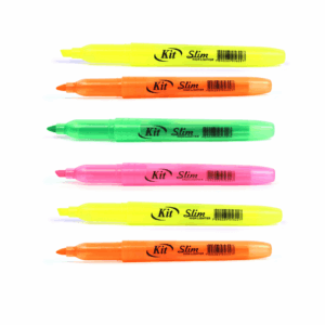 Marca Texto SLIN NEON - KIT OFICIAL - 6 UND
