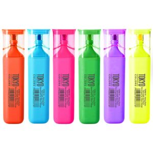 Marca Texto Quadrado Neon - TOKYO DESIGNER - UND