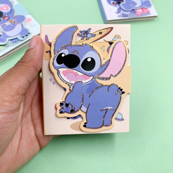 Bloco de Notas Adesivado Sanfona STITCH - UND