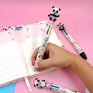 Caneta 6 Cores Ursinho Panda