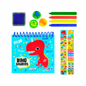 Kit Artístico 12 Peças Dino - FOFY - BLISTER