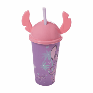 Copo c/ Tampa Lúdica ANGEL 500ml PLASÚTIL - UND