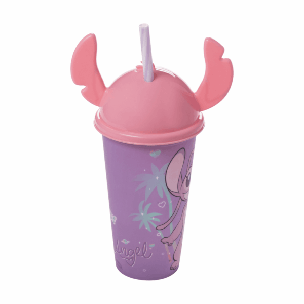 Copo c/ Tampa Lúdica ANGEL 500ml PLASÚTIL - UND