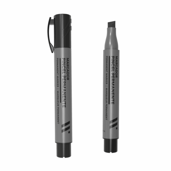 Marcador Permanente Pincel Big Preto NEWPEN - UND