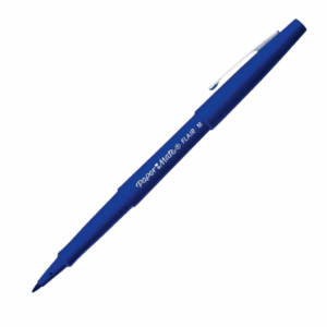 Caneta Flair Média AZUL - PAPER MATE - BLISTER 1 UND