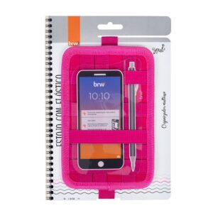 Estojo Nylon Multi Elástico BRW - Rosa