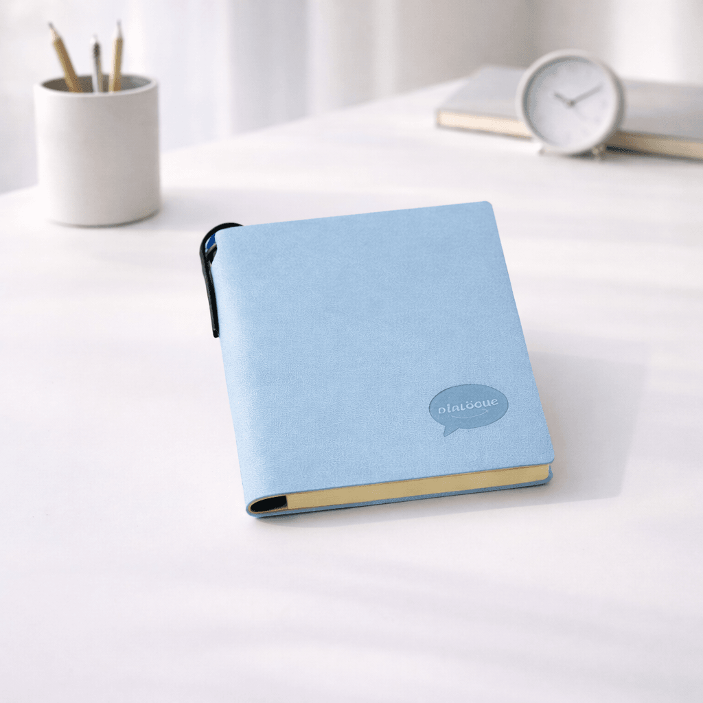Mini Caderno LUXO Courino Sem pauta + Caneta - IMPORTADO - UND