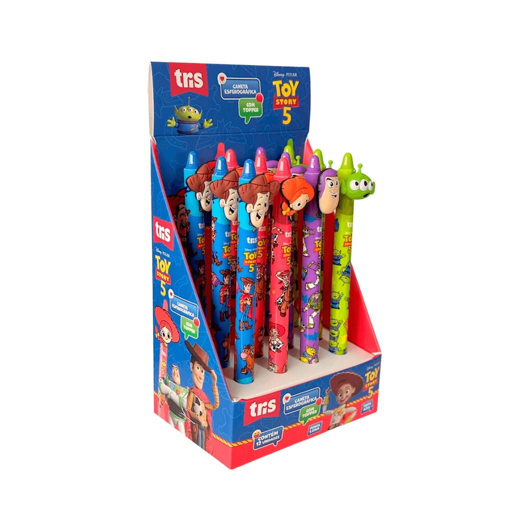 Caneta Esferográfica Toy Story Disney - TRIS - UND