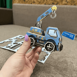Bloco de Montar DIY 3D Caminhão - UND