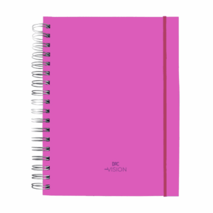 Caderno Smart Universitário 10 Divisórias Rosa 80 fls - DAC
