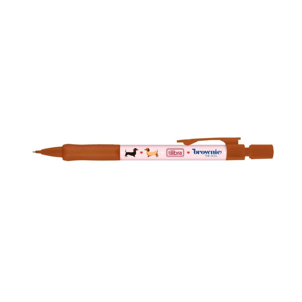 Lapiseira 0.7mm Brownie The Dog - TILIBRA - UND