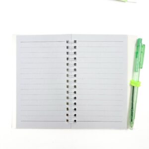 Mini Caderno Espiral Menininhas c/ Caneta