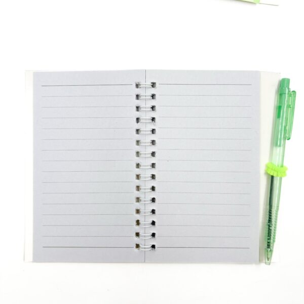 Mini Caderno Espiral Menininhas c/ Caneta