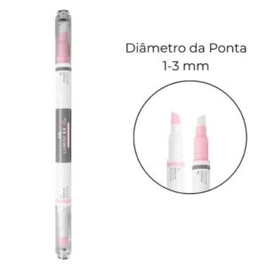 Marca Texto 2 Pontas Lumini EX Slim CIS - KIT 6 UND