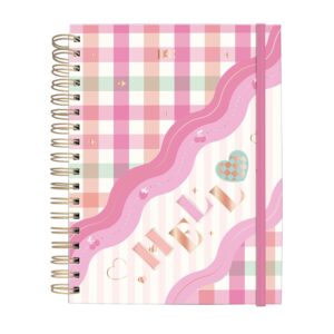 Caderno Smart Universitário 10 Divisórias Hello 80 fls - DAC