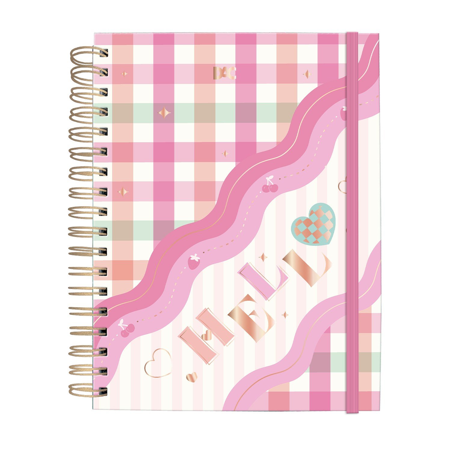 Caderno Smart Universitário 10 Divisórias Hello 80 fls - DAC