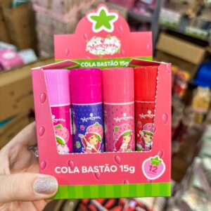 Cola Bastão 15g Moranguinho - SKYPAPER - CX 12 UND
