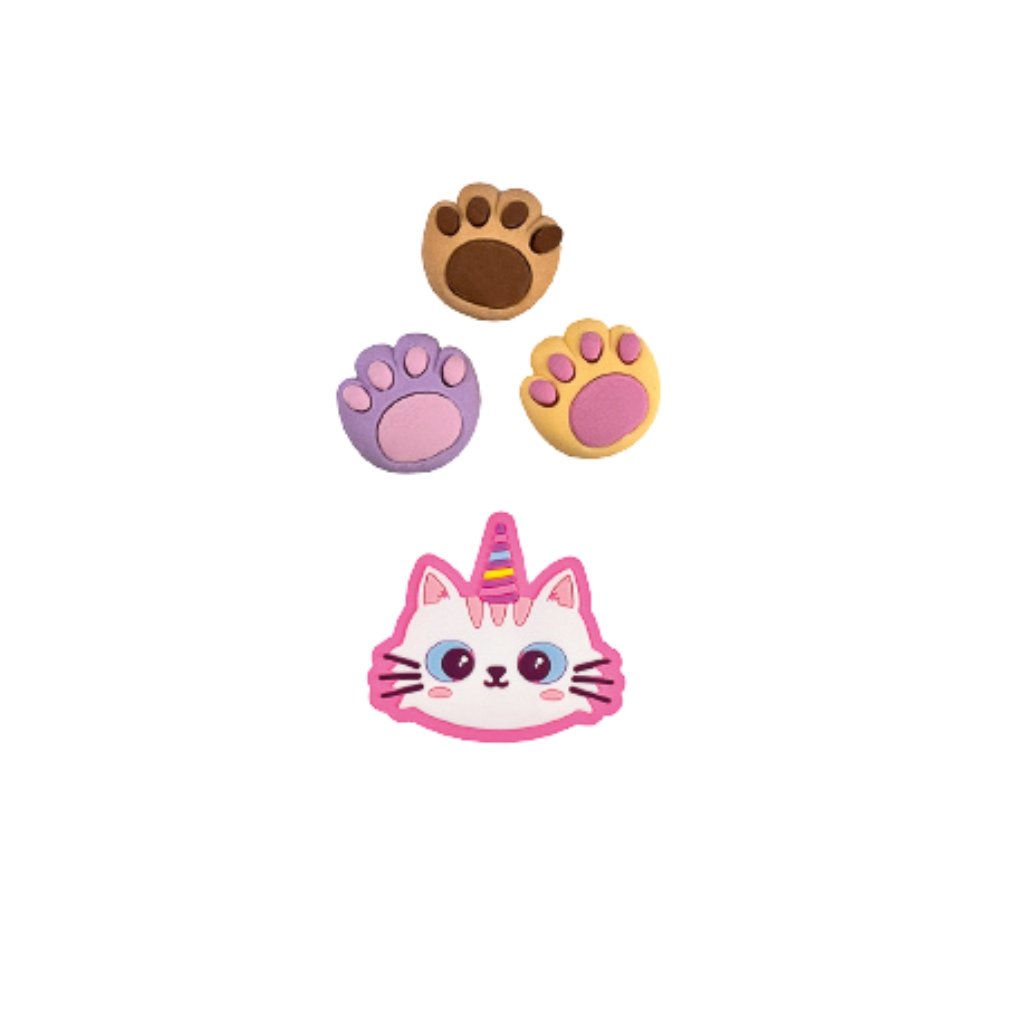 KIT CAT Cores 6 Peças - FOFY - BLISTER