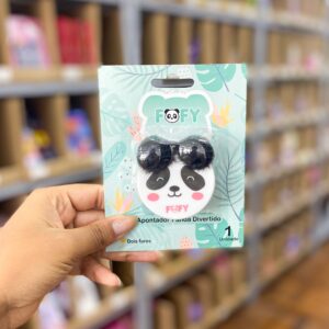 Apontador 2 Furos Panda Divertido - FOFY - BLISTER