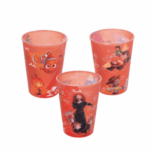 Copo Disney Pixar Sortido 320ml - PLASÚTIL - UND