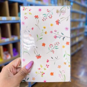 Caderno A5 Brochura SEM PAUTA Florescer 13,5x20,5cm 32fls - UNISO - UND