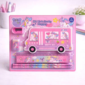 Kit Unicórnio Happy 6 Peças - FOFY - BLISTER