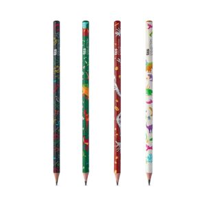 Lápis Hb Redondo Collection Dino TRIS - Kit 12 Und