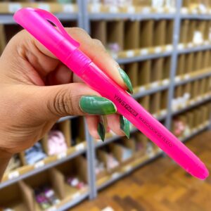 Marca Texto Neon Rosa - YINS PAPER - CX 12 UND