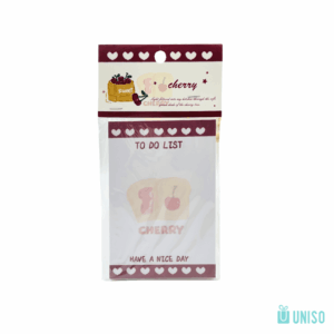 Bloco de Notas Cherry 80x110mm 80 fls - UNISO - UND
