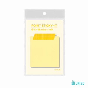 Bloco de Notas Pastel 90x128mm 30fls - UNISO - UND
