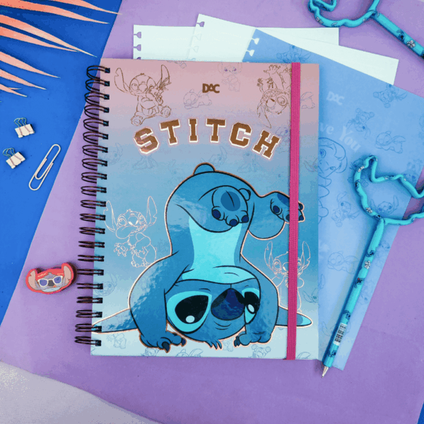 Caderno Smart Universitário 10 Matérias Stitch DAC