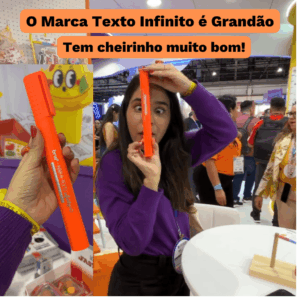 Marca Texto Infinito GIGANTE Infinity  c/ Cheirinho BRW - UND