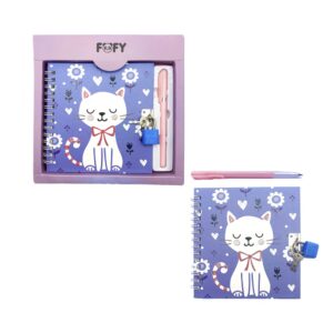 Kit Diário Friend Roxo FOFY - UND