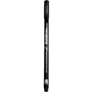 Caneta Marcador Permanente Slim Preto - YINS PAPER - CX 12 UND